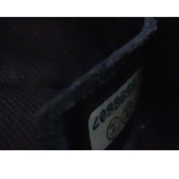 100AUTH CHANEL Black Leather Symbols Flap Bag HGrl - Picture 10 of 12